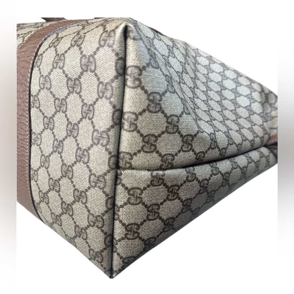❌ SOLD ❌ Gucci PVC vintage tote travel bag - Picture 6 of 12